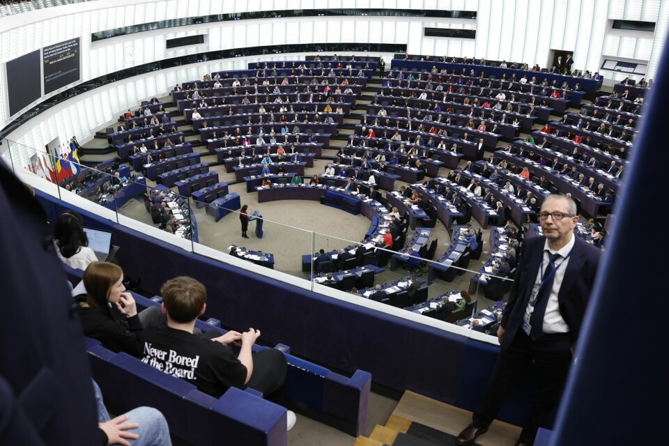 EU-parlamentet har vedtatt et historisk direktiv som skal beskytte kvinner mot vold. Men voldtekt er ikke omfattet av direktivet. EU-land får større fleksibilitet for å håndtere underskudd og statsgjeld. Kritikere mener reglene vil gå ut over nødvendige klimainvesteringer. Foto: Jean-François Badias / AP / NTB