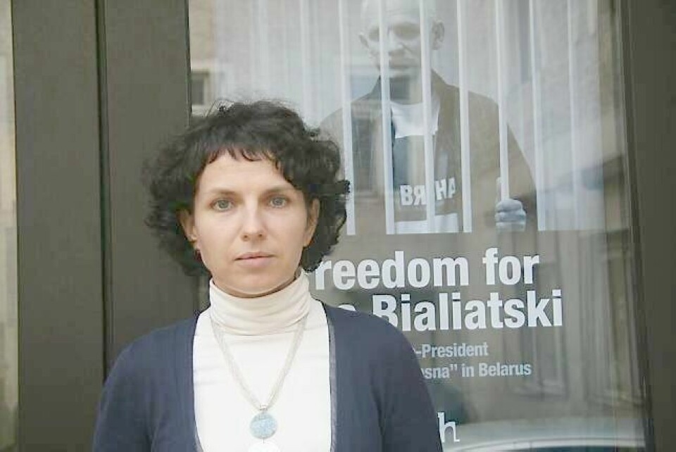 Anna Gerasimova hadde håpet på en anerkjennelse av den forverrede demokratiske situasjonen i Øst-Europa. FOTO: ISELIN STALHEIM MØLLER
