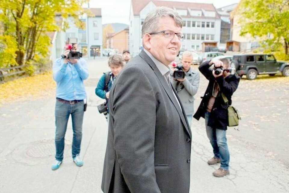 Overgrepstiltalte Rune Øygard har i flere måneder «hatt regien» i saken mot seg selv, men nå møter han massiv motbør. FOTO: TORE MEEK/NTB SCANPIX