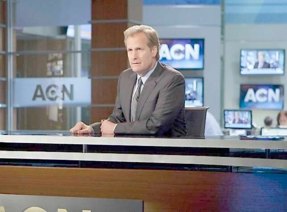 Norden må vente på HBO og serier som «Newsroom». FOTO: AP/HBO
