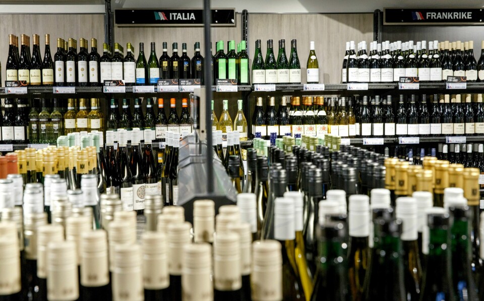 Et cyberangrep mot logistikkselskapet Skanlog rammer leveranser av vin og brennevin. En rekke forskjellige viner øker i pris fra 1. september. Foto: Gorm Kallestad / NTB