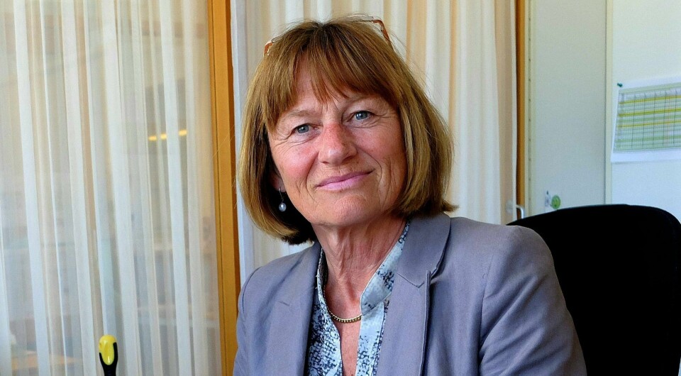 Før pinse var enhetsleder for helsestasjonene i Drammen Beate-Kristin Strømsvik på samling med de ti største kommunene. FOTO: KATRINE STRØM