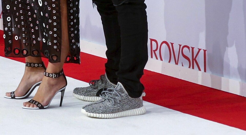 Her ser vi Kanye-skoen litt bedre. FOTO: NTB SCAPIX Her ser vi Kanye-skoen litt bedre. FOTO: NTB SCAPIX