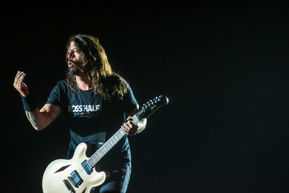 Dave Grohl ga jernet foran vel 20.000.