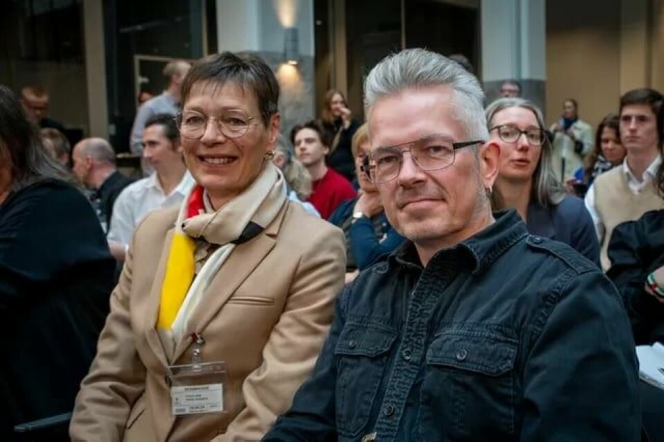Trine Hansen Stavland i Industri Energi Equinor og Håkon Aasen Bjerkeli i LO-forbundet IE&FLT var på plass da Mannsutvalget leverte sin rapport. Trine Hansen Stavland i Industri Energi Equinor og Håkon Aasen Bjerkeli i LO-forbundet IE&FLT var på plass da Mannsutvalget leverte sin rapport.
