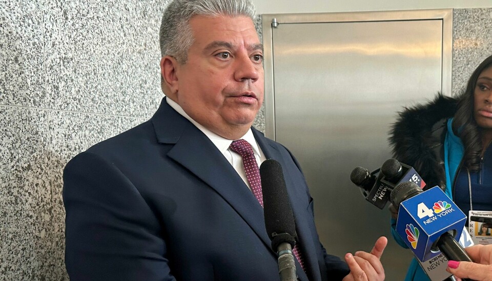 Brooklyns distriktsadvokat Eric Gonzalez fortalte tidligere i april at myndighetene i New York hadde avdekket svindel i millionklassen, der ofre var blitt overbevist om at det var lurt å investere i kryptovalutaer Brooklyns distriktsadvokat Eric Gonzalez fortalte tidligere i april at myndighetene i New York hadde avdekket svindel i millionklassen, der ofre var blitt overbevist om at det var lurt å investere i kryptovalutaer. Foto: Jennifer Peltz / AP / NTB