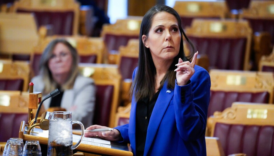 Landbrukspolitisk talsperson for Høyre, Lene Westgaard-Halle, går sammen med Venstre om å be Nortura importere egg til 17. mai. Høyres landbrukspolitiske talsperson Lene Westgaard-Halle (h) tror det blir lettere å kjøpe sjokoladeegg enn vanlige egg denne påsken. Arkivfoto: Ole Berg-Rusten / NTB