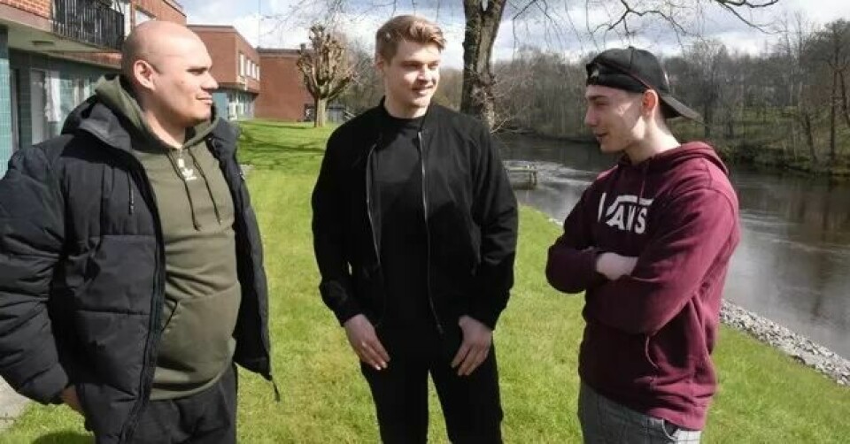 Carlos Montes, Tobias Eng Strömberg og Christoffer Claesson har møtt hverandre hver uke under streiken. Carlos Montes, Tobias Eng Strömberg og Christoffer Claesson har møtt hverandre hver uke under streiken.