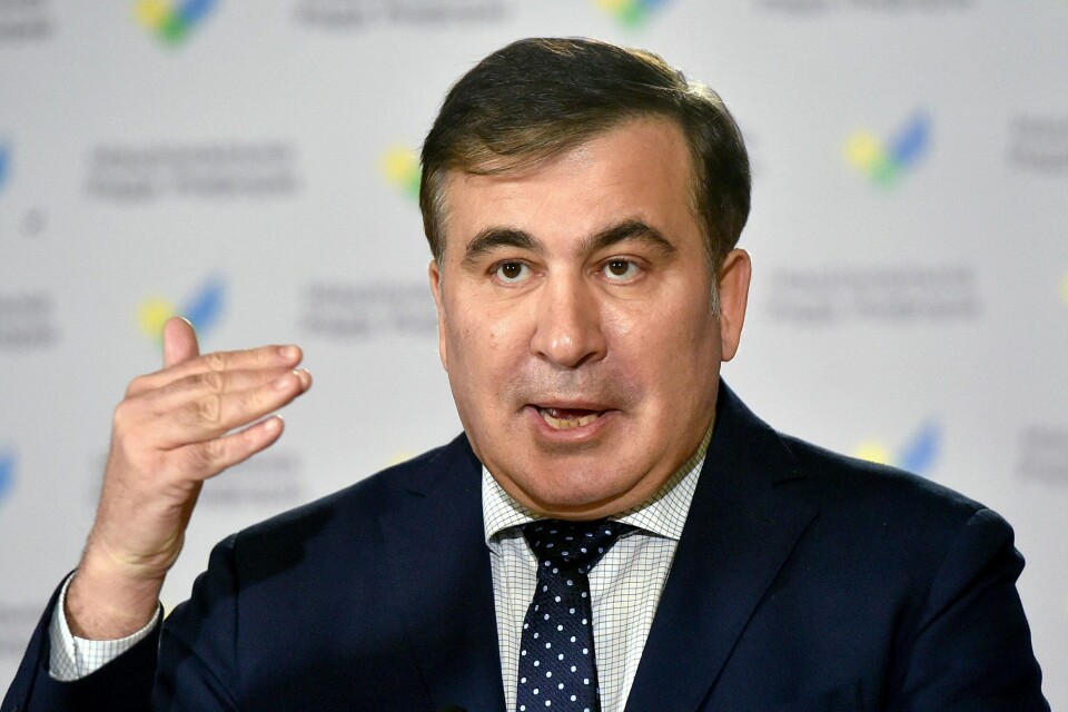 Georgias tidligere president Mikheil Saakasjvili ledet roserevolusjonen i 2003. Han sitter fengslet i Georgia nå. Georgias tidligere president Mikheil Saakasjvili ledet roserevolusjonen i 2003. Han sitter fengslet i Georgia nå.
