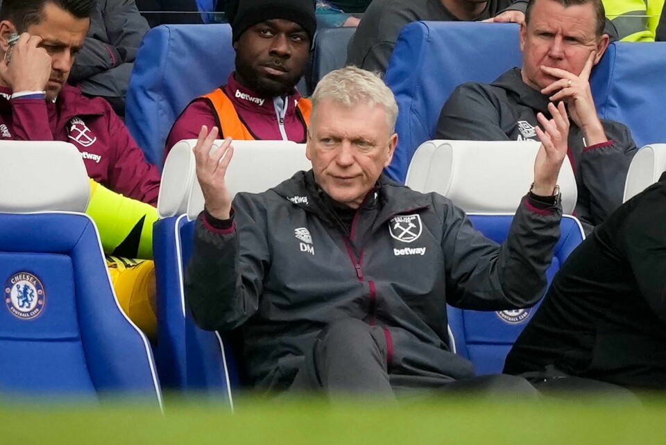 David Moyes er ferdig i West Ham. David Moyes er ferdig i West Ham. Foto: Frank Augstein / AP / NTB