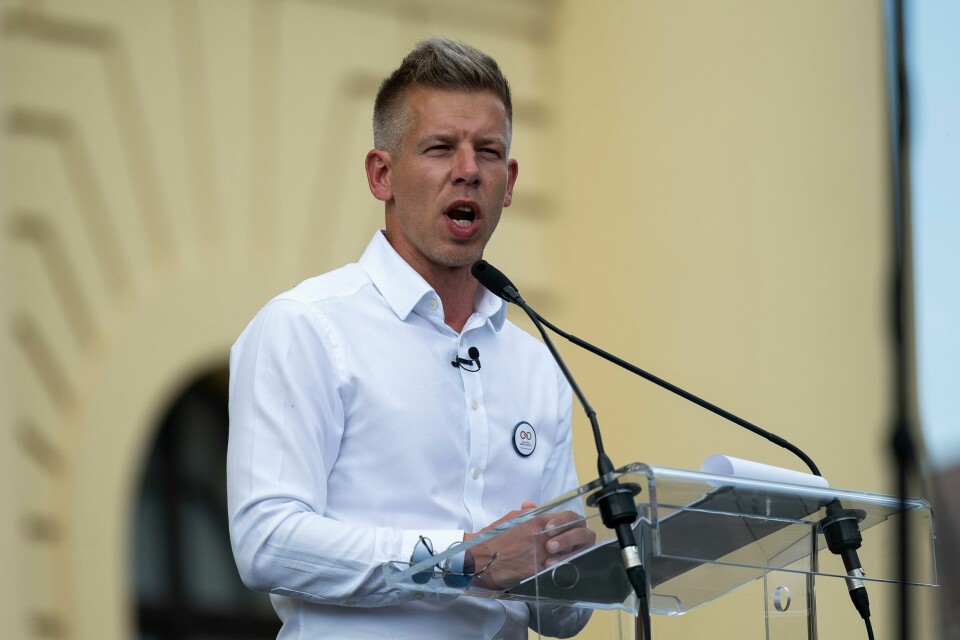 Opposisjonsleder Peter Magyar er en stadig mer populær figur i Ungarn, som Viktor Orbans største skikkelige utfordrer på mange år.