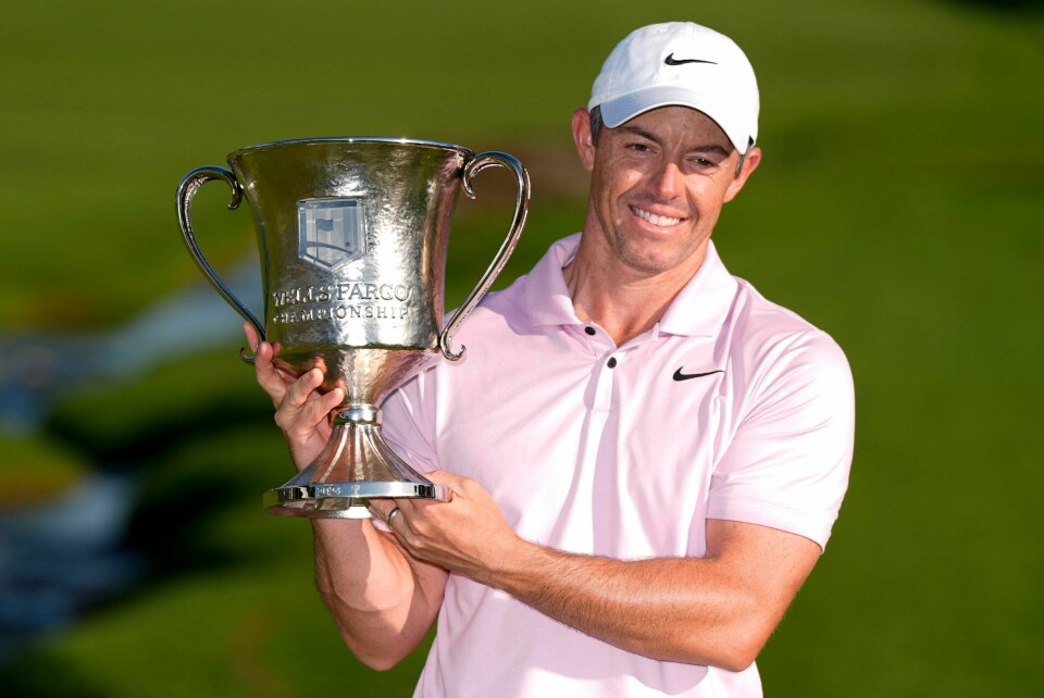 Rory McIlroy vant Wells Fargo. Rory McIlroy vant Wells Fargo. Foto: Chris Carlson / AP Photo / NTB.