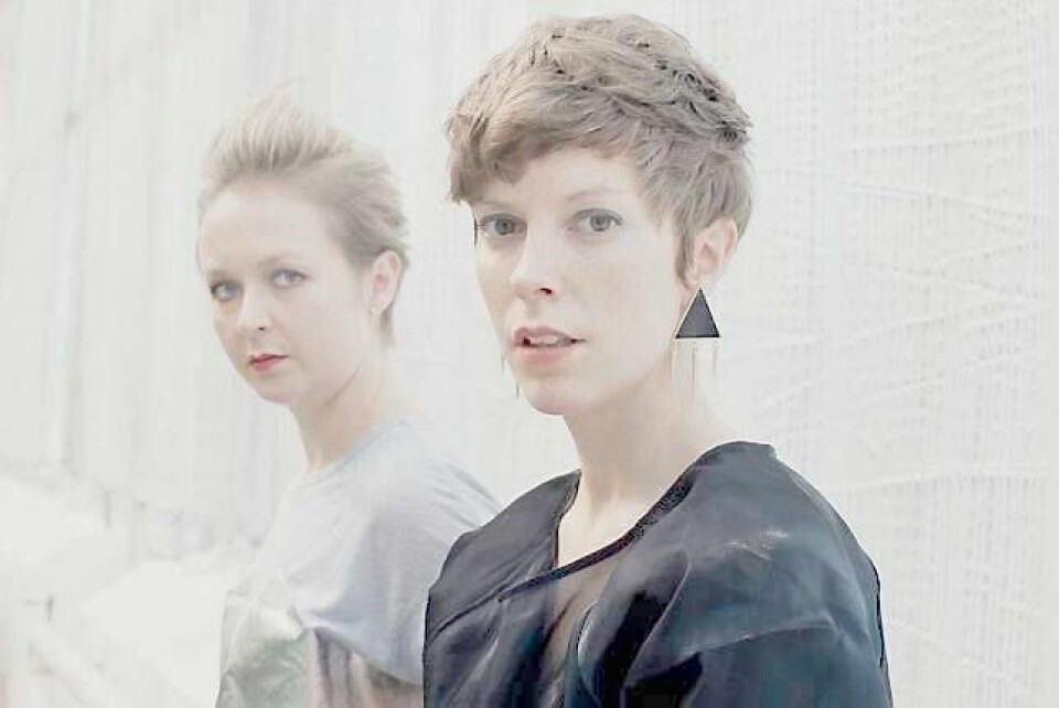 Bow to each other består av ekteparet Gunhild Ramsay Kristoffersen og Megan Kovacs. FOTO: KAJA BRUSKELAND