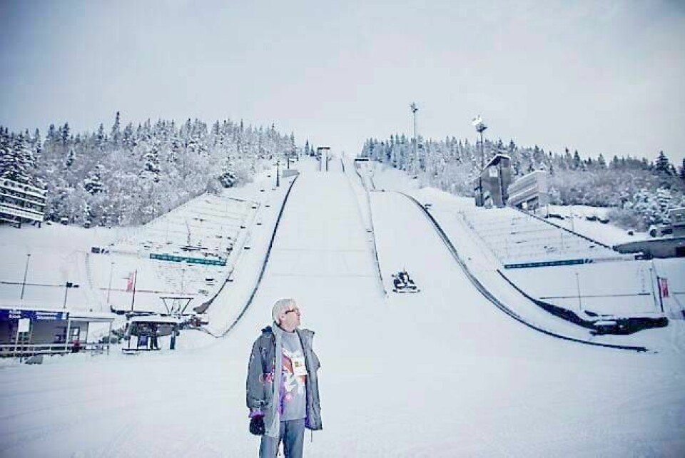 Bjarte Ytre-Arne var arenaprodusent i Lysgårdsbakkene under OL. Han husker best da han måtte improvisere et trøsteshow etter at Jens Weissflog slo Espen Bredesen i storbakken.