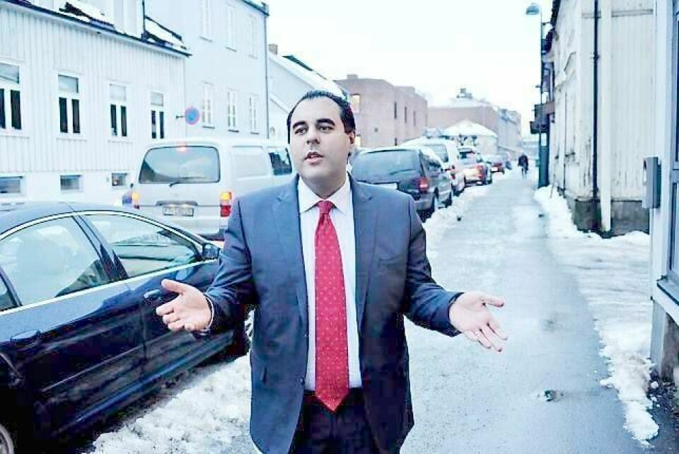 Etter helgens årsmøte er grunnlaget lagt for at ordfører Tore Opdal Hansen kanskje må gi fra seg ordførerkjedet til Arbeiderpartiets Masud Gharahkhani etter valget i 2015. FOTO: RONNY JOHNSEN