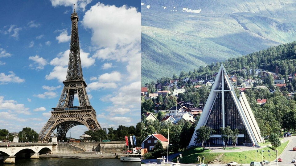 Nordens Paris, Tromsø og det virkelige Paris. Paris.