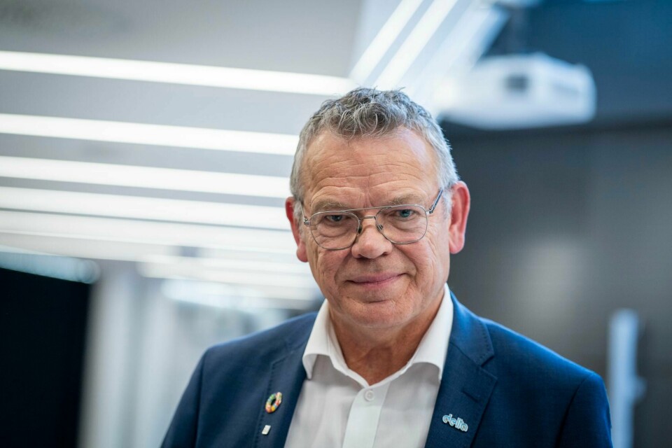 Forhandlingsleder og Delta-leder Trond Ellefsen. Delta-leder Trond Ellefsen.