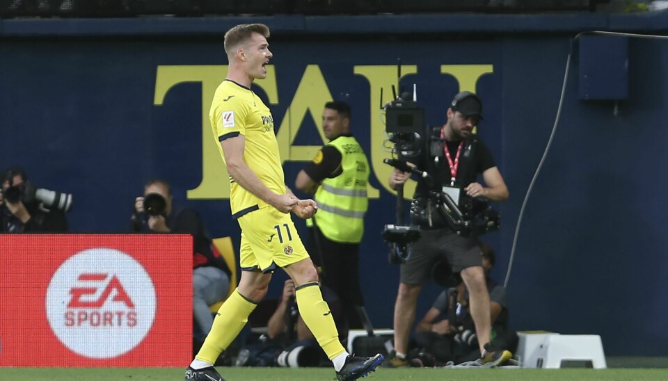 Alexander Sørloth scoret fire ganger for Villarreal søndag. Foto: Alberto Saiz / AP / NTB Alexander Sørloth scoret fire ganger for Villarreal søndag. Foto: Alberto Saiz / AP / NTB