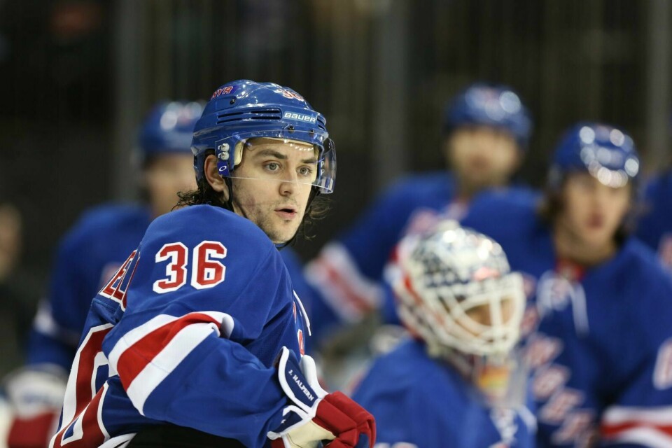 New York Rangers-spiller Mats Zuccarello Aasen.