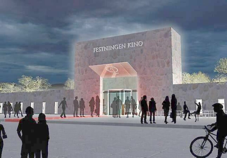 Festningen Eiendom utviklet skisser i 2011 sammen med Kritt arkitekter. Nå skal de videreutvikle konseptet. ILLUSTRASJON: FESTNINGEN EIENDOM/KRITT ARKITEKTER