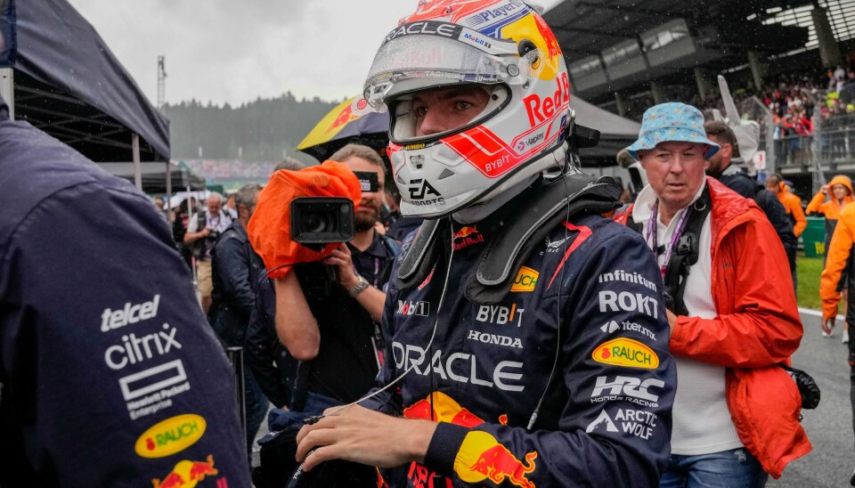 Max Verstappen vant sprintløpet i Østerrike. Max Verstappen vant sprintløpet i Østerrike. Foto: Darko Bandic / AP / NTB