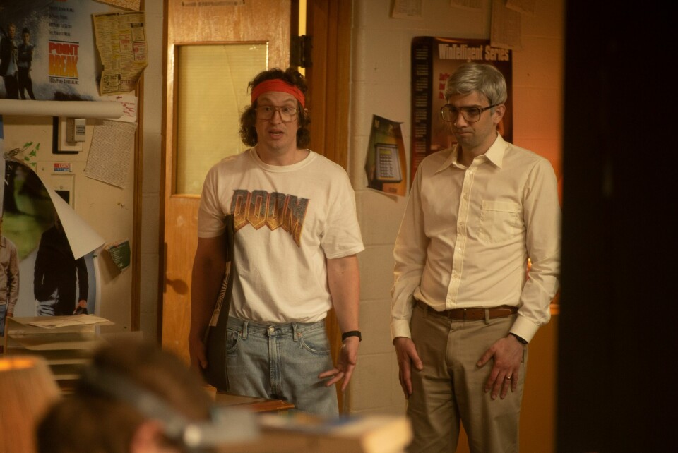 Duoen som ga verden BlackBerry, en av 2000-tallets mest populære smarttelefoner. Matt Johnson i rollen som Douglas Fredin og Jay Baruchel som Mike Lazaridis. Duoen som ga verden BlackBerry, en av 2000-tallets mest populære smarttelefoner. Matt Johnson i rollen som Douglas Fredin og Jay Baruchel som Mike Lazaridis.