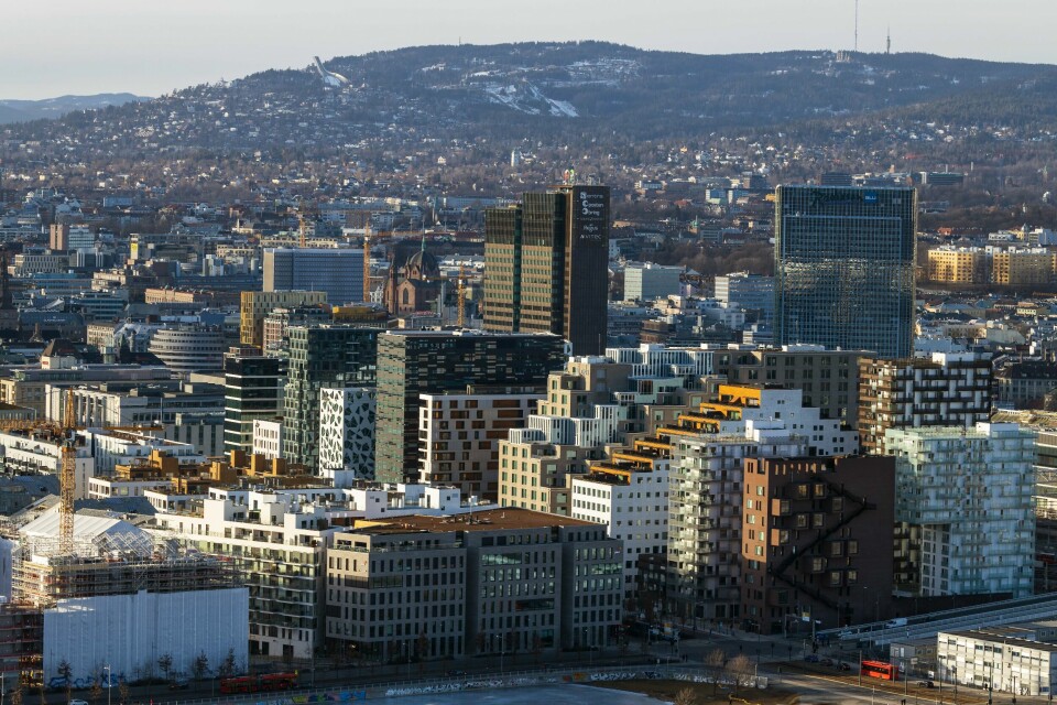 Barcode i Oslo. NEDTUR: I april sank prisene i Oslo med 0,1 prosent. I landet som helhet økte prisene med 0,3 prosent. Foto: Stian Schløsser Møller / NTB