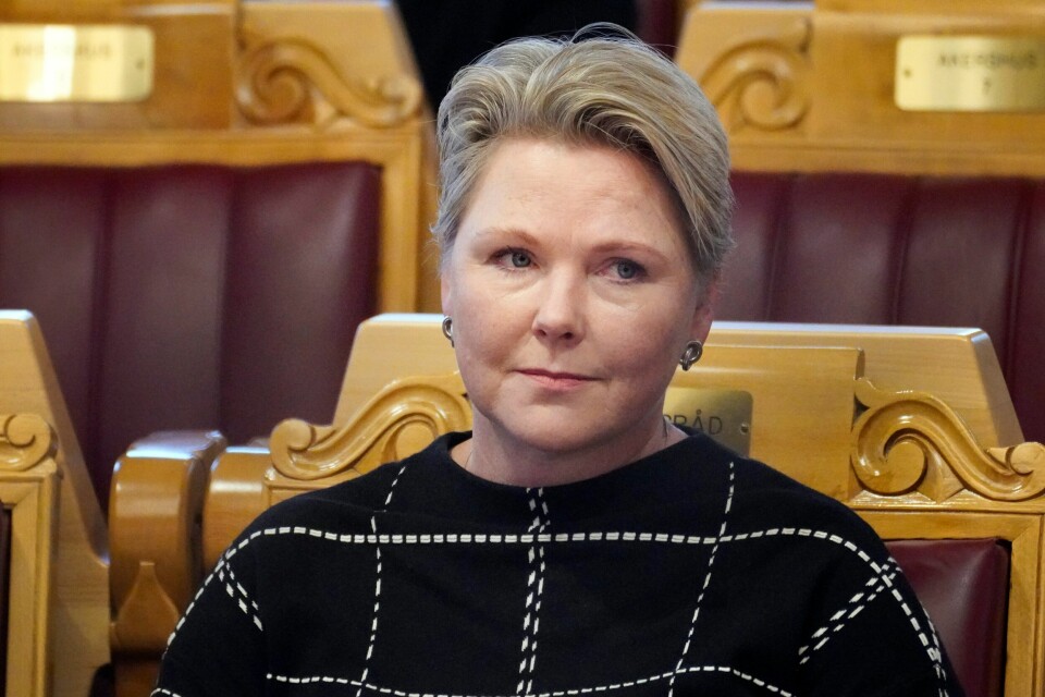 Anne Beathe Tvinnereim (Sp) Anne Beathe Tvinnereim (Sp) mener det er klokt å respektere at Ukraina-krigen ser annerledes ut fra mange land i sør. Foto: Ole Berg-Rusten / NTB