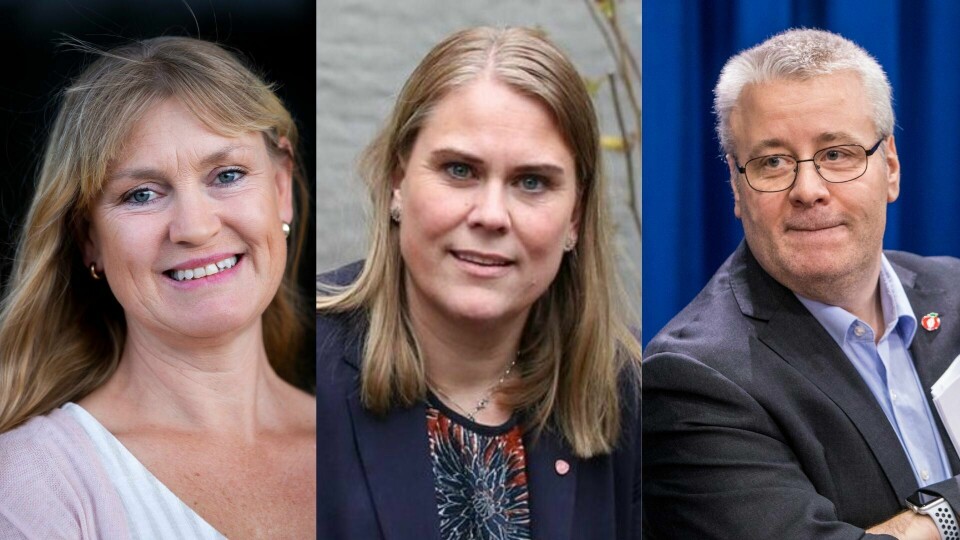 Fra venstre: SVs Grete Wold, Aps Siri Gåsemyr Staalesen og Frps Bård Hoksurd. Fra venstre: SVs Grete Wold, Aps Siri Gåsemyr Staalesen og Frps Bård Hoksurd.