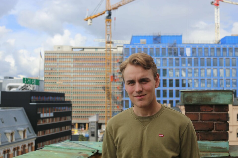 Fabian Wahl Sandvold leder arbeidet med 22. juli i AUF. Fabian Wahl Sandvold leder arbeidet med 22. juli i AUF.