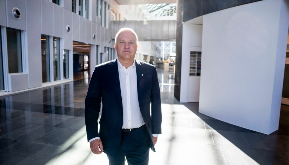 – Equinor leverte solid inntjening i et kvartal påvirket av revisjonsstanser og en nedgang i energiprisene fra ekstraordinære nivåer i fjor, sier konsernsjef Anders Opedal i Equinor. Konsernsjef Anders Opedal i Equinor. Foto: Javad Parsa / NTB