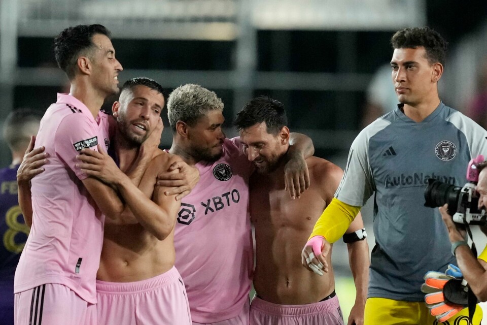 Lionel Messi har fått med seg gode lagkamerater i Inter Miami. Lionel Messi har fått med seg gode lagkamerater i Inter Miami. Foto: Rebecca Blackwell / AP Photo / NTB