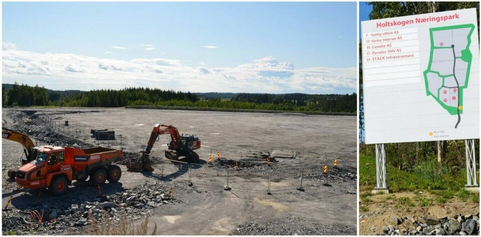 Det krever et stort tomteareal når finsorteringsanlegget, med total kapasitet på 90.000 tonn plastemballasje i året, skal bygges. Det krever et stort tomteareal når finsorteringsanlegget, med total kapasitet på 90.000 tonn plastemballasje i året, skal bygges.