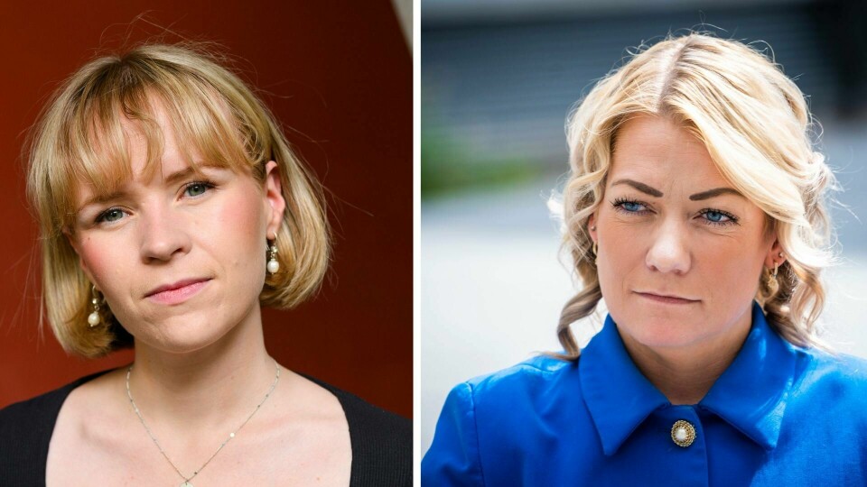 Leder av Norsk Studentorganisasjon (NSO), Oline Sæther er klar for ny forsknings- og høyere utdanningsminister. Sandra Borch (Sp) overtar nå jobben. Leder av Norsk Studentorganisasjon (NSO), Oline Sæther er klar for ny forsknings- og høyere utdanningsminister. Sandra Borch (Sp) ligger an til å få posten.