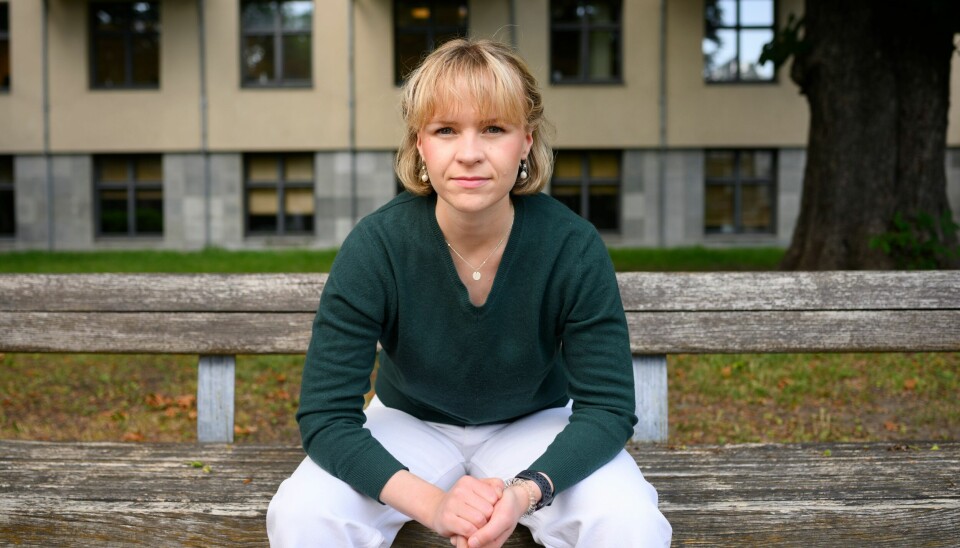 Leder av Norsk Studentorganisasjon (NSO), Oline Sæther var ikke fornøyd med Borten Moe som statsråd. Leder av Norsk Studentorganisasjon (NSO), Oline Sæther var ikke fornøyd med Borten Moe som statsråd.