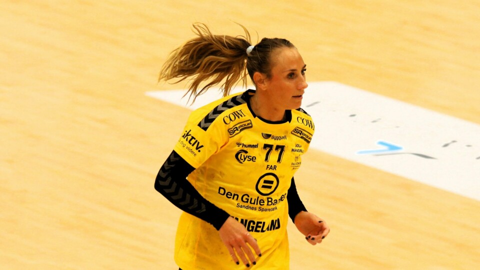 Camilla Herrem briljerte for Sola mot Fana. Sola Håndball - Fana