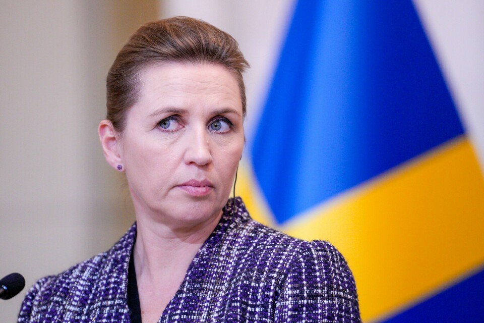 Danmarks statsminister Mette Frederiksen går hardt ut mot de siste ukenes koranbrenninger. Danmarks statsminister Mette Frederiksen går hardt ut mot de siste ukenes koranbrenninger. Foto: Javad Parsa / NTB
