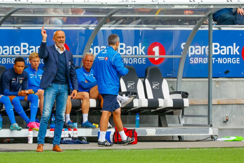 Stabæk og Lars Bohinen sliter stort i Eliteserien. Stabæk og Lars Bohinen sliter stort i Eliteserien. Foto: Tor Erik Schrøder / NTB