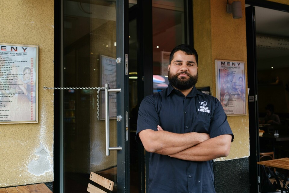Sukhbir Singh er daglig leder på Punjab Tandoori, restauranten foreldrene startet for 30 år siden. Han mener Grønland er norsk mangfold på sitt beste. Arbeiderpartiet driver valgkamp på Grønland med ordførerkandidat Rina Mariann Hansen og næringsminister Jan Christian Vestre.