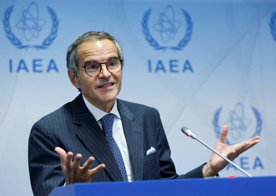 IAEA-sjef Rafael Grossi. IAEA-sjef Rafael Grossi