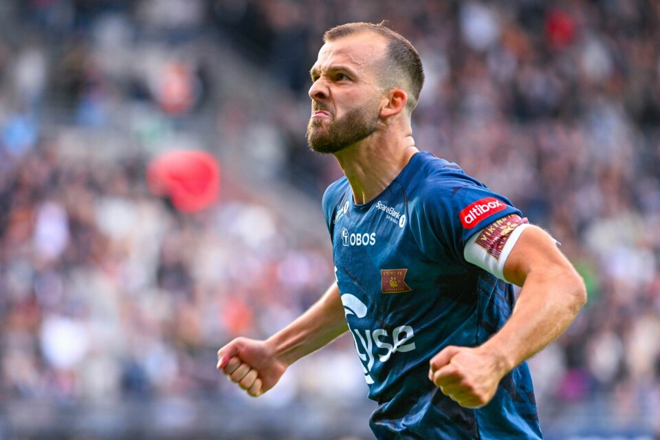Zlatko Tripic og Viking møter Sandefjord søndag. Zlatko Tripic ble matchvinner for Viking mot Bodø/Glimt søndag. Foto: Carina Johansen / NTB