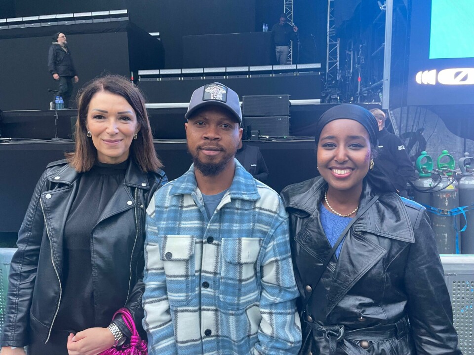 Annette Omoniti, Wasiu Omoniti og Sahra Ahmed har høye forventninger til Wizkid på Øyafestivalen. Annette Omoniti, Wasiu Omoniti og Sahra Ahmed har høye forventninger til Wizkid på Øyafestivalen.