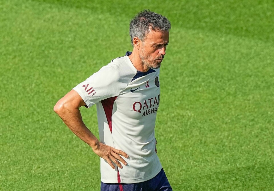 PSG-trener Luis Enrique har mye å tenke på. PSG-trener Luis Enrique har mye å tenke på. Foto: Michel Euler / AP / NTB
