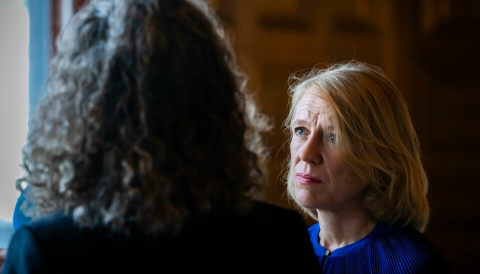 Utenriksminister Anniken Huitfeldt og Norge bidrar med 20 millioner kroner i humanitær assistanse til sivilbefolkningen i Nagorno-Karabakh. Utenriksminister Anniken Huitfeldt. Foto: Ole Berg-Rusten / NTB