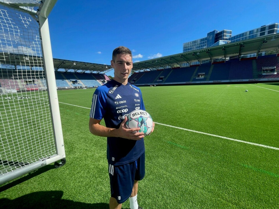 Andrej Ilić hadde sin første trening på Intility torsdag, Andrej Ilić hadde sin første trening på Intility torsdag,