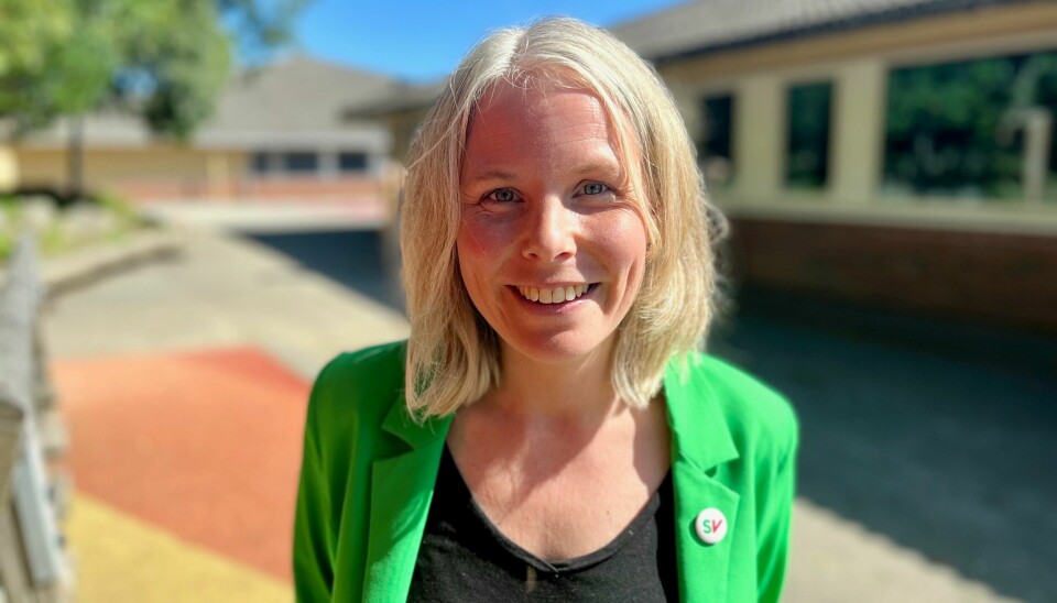 SV-leder Kirsti Bergstø (SV) opplever at regjeringen skryter veldig av gjennomslaget SV har fått til. - Det håper jeg betyr at de ser verdien av å fortsette den viktige reformen SV nå presser gjennom fra Stortinget i opposisjon. Vi kommer ikke til å gi oss før vi har nådd målet, sier hun. Kirsti Bergstø (SV) besøker Gausel skole. Gratis SFO.