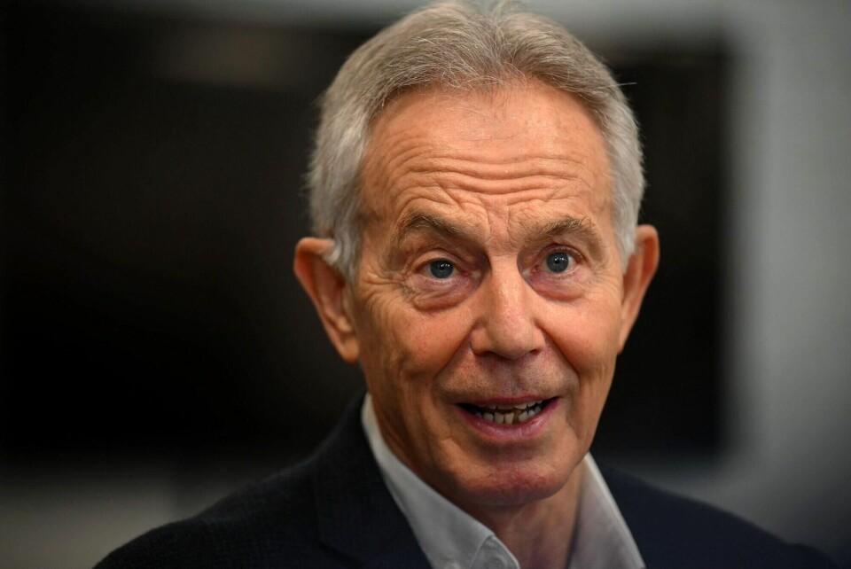 Tidligere statsminister Tony Blair, her fotografert i London i mars 2023. Tidligere statsminister Tony Blair, her fotografert i London i mars 2023.