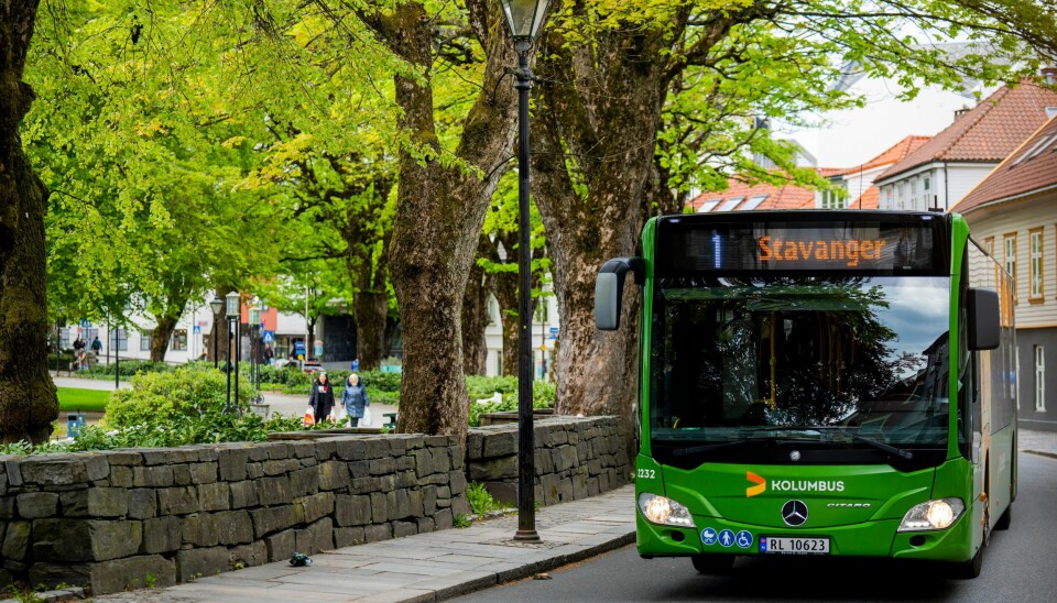 Samferdsel er viktig for Kristin Lode. I mai kom meldingen om at Stavanger innførte gratis kollektivtransport. Samferdsel er viktig for Kristin Lode. I mai kom meldingen om at Stavanger innførte gratis kollektivtransport.