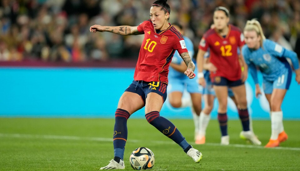 Jennifer Hermoso og resten av det spanske kvinnelandslaget nekter å spille kamper før Luis Rubiales fjernes som fotballpresident Jennifer Hermoso og resten av det spanske kvinnelandslaget nekter å spille kamper før Luis Rubiales fjernes som fotballpresident. Foto: Rick Rycroft / AP / NTB