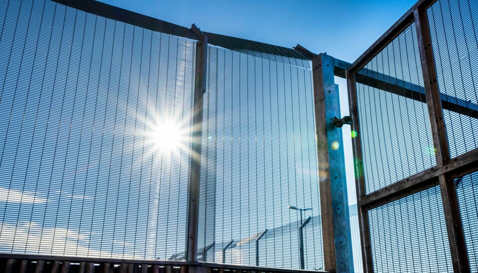 Illustrasjon: Gjerder og porter i Kriminalomsorgen i Romerike fengsel, Ullersmo avdeling.Foto: Gorm Kallestad / NTB Illustrasjon: Gjerder og porter i Kriminalomsorgen i Romerike fengsel, Ullersmo avdeling.Foto: Gorm Kallestad / NTB